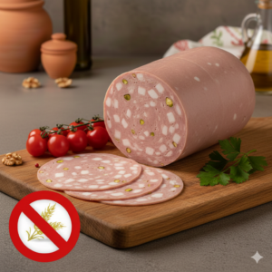Mortadela de pistacho