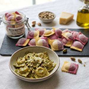 Ravioli de mortadela