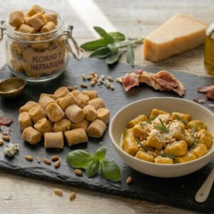 Gnocchi de CALABAZA (GLUTEN FREE)